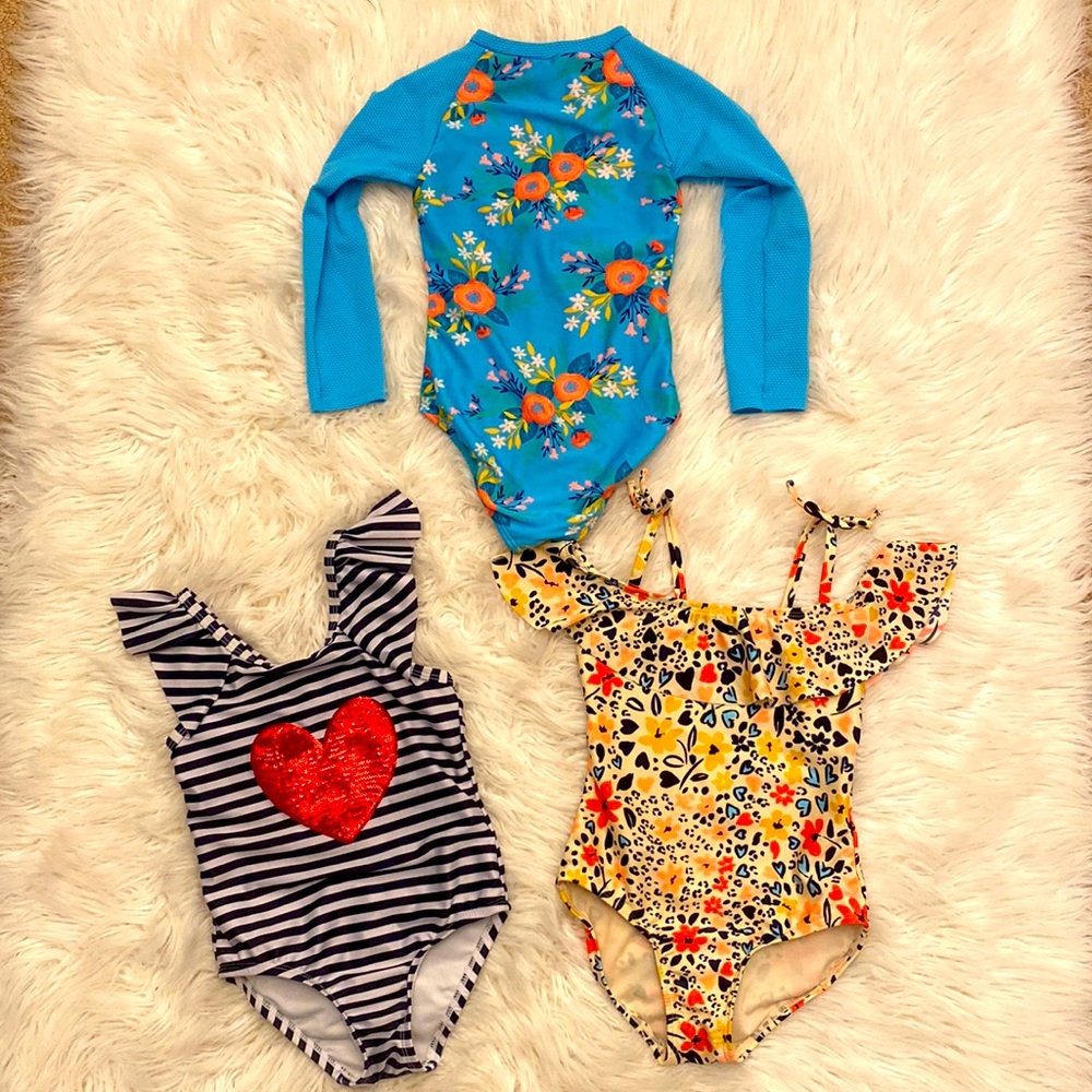 Girls Bathing Suit Bundle